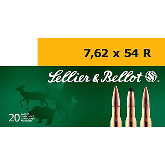 SB 7.62X54R 180GR FMJ 20/20 - Ammunition